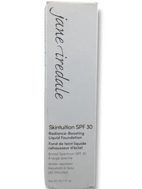 Jane Iredale Skintuition SPF30 Liquid Foundation 84 Deeper Deep 30mL Vegan Glow